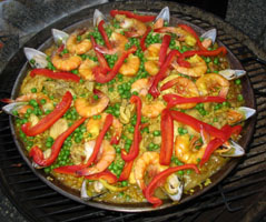 paella tropisch feest